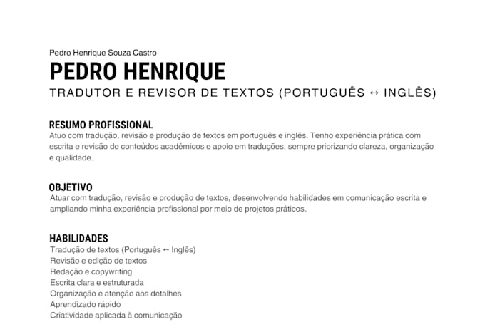translate and edit texts professionally